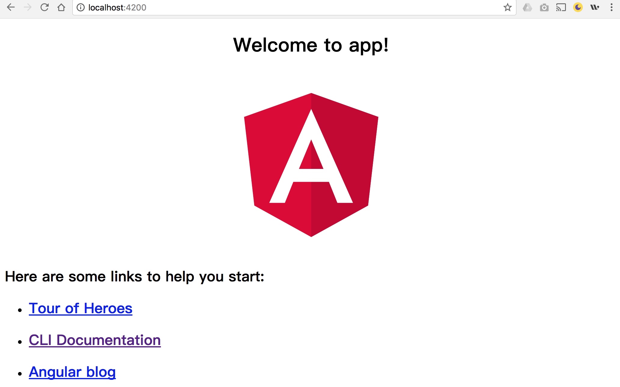 Angular 6 Angular Chrome Extension：Angury