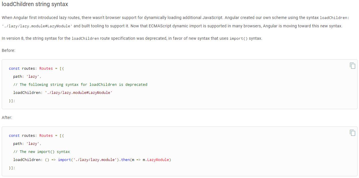 lazy load router